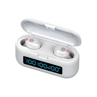 2020 F9-39 new arrival earbuds tws blue tooth 5.0 wireless waterproof smart touch earphone with charging case